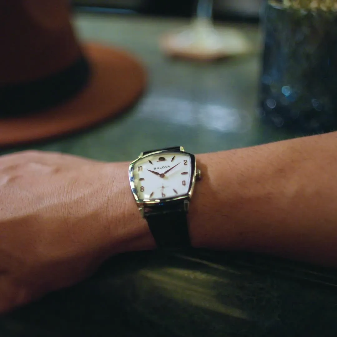 White Dial Leather Strap I've Got You Under My Skin 96A337 | Bulova